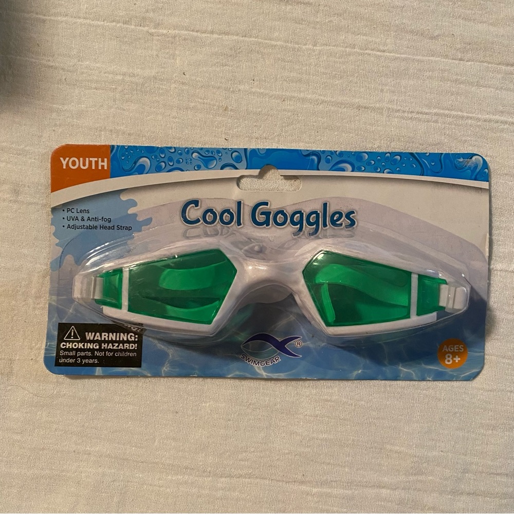 -Swimgear Youth Cool Goggles Green Color